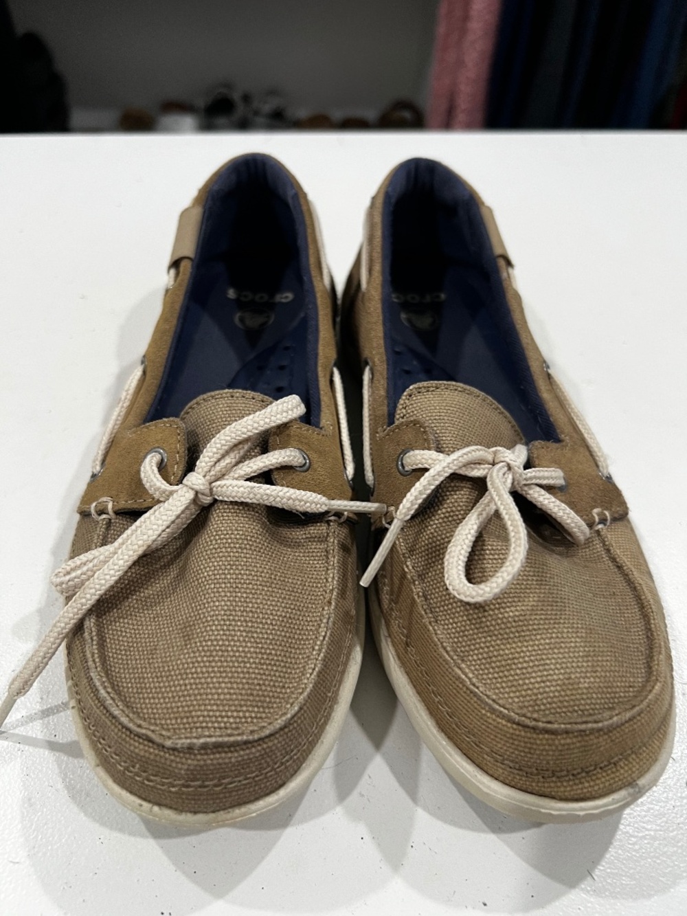 Crocs boat shoes